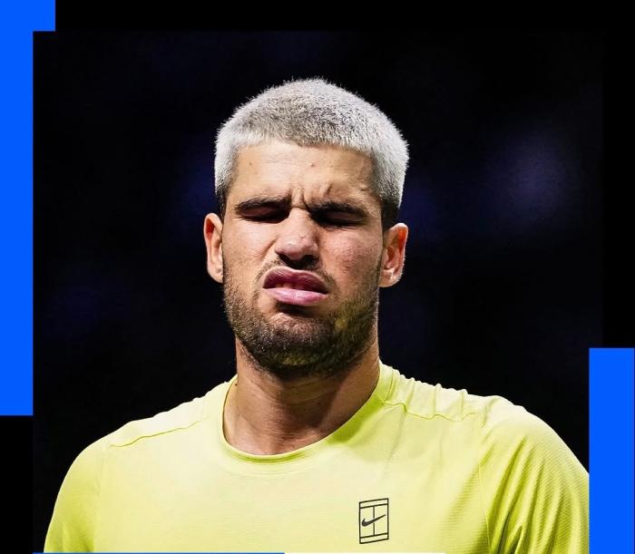 “모든 게 엉망이야“ 알카라즈 파리 마스터즈 첫 판 충격 패 기사 이미지