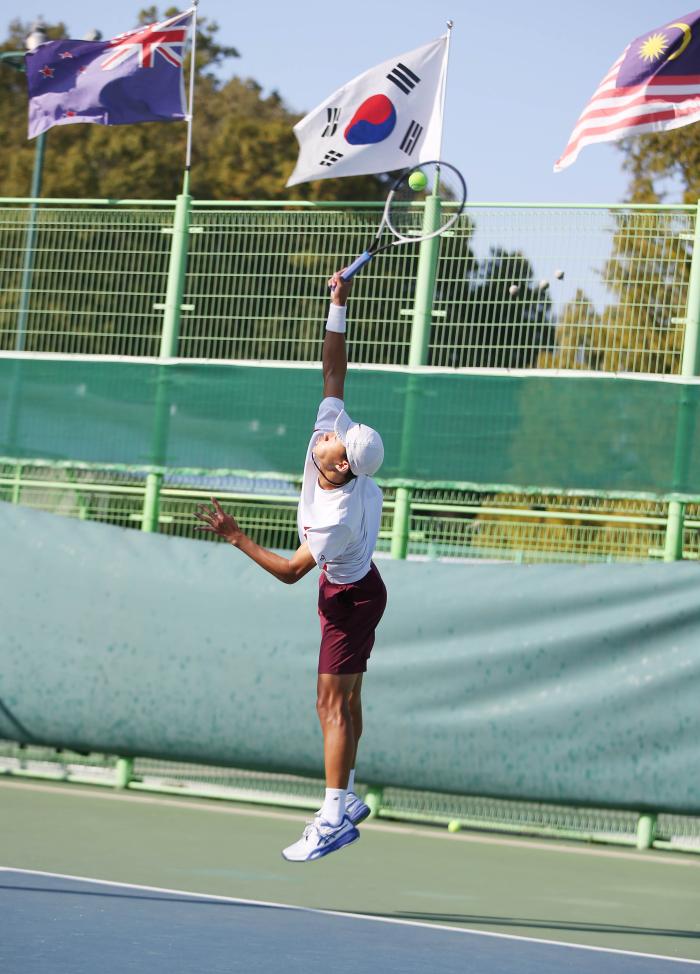 김정우 선수의 서브