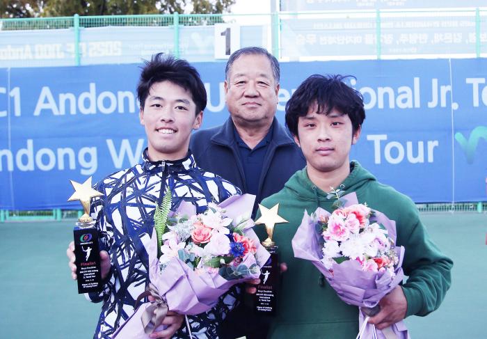 남자 복식 준우승