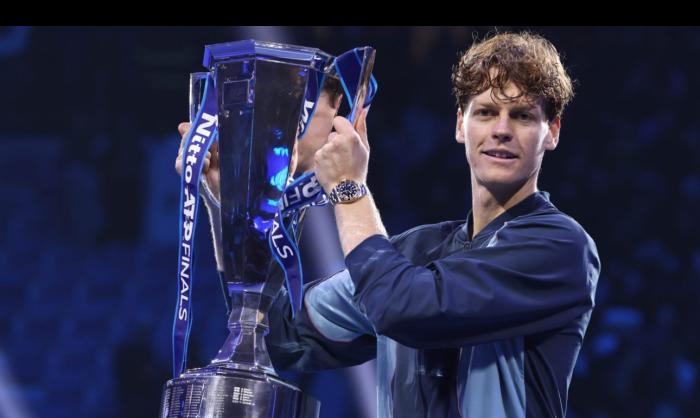 시너는 2024년 ATP파이널스에서 무패 우승을 차지했다