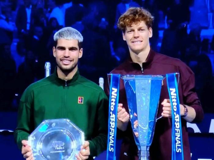 시너 "알카라스, 너는 내 동기부여의 원천" 알카라스"시너, 내년엔 당신이 준비되길 바래" 기사 이미지