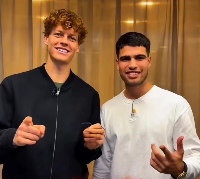 알카라즈 "가장 돈이 되는 선수" 시너 "적게 뛰고 많이 번다" 기사 이미지